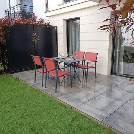 Disney - Paris 5 Min De Disney - Pk Prive Gratuit - 4 Personnes - Terrasse Jardin Chessy  Esterno foto
